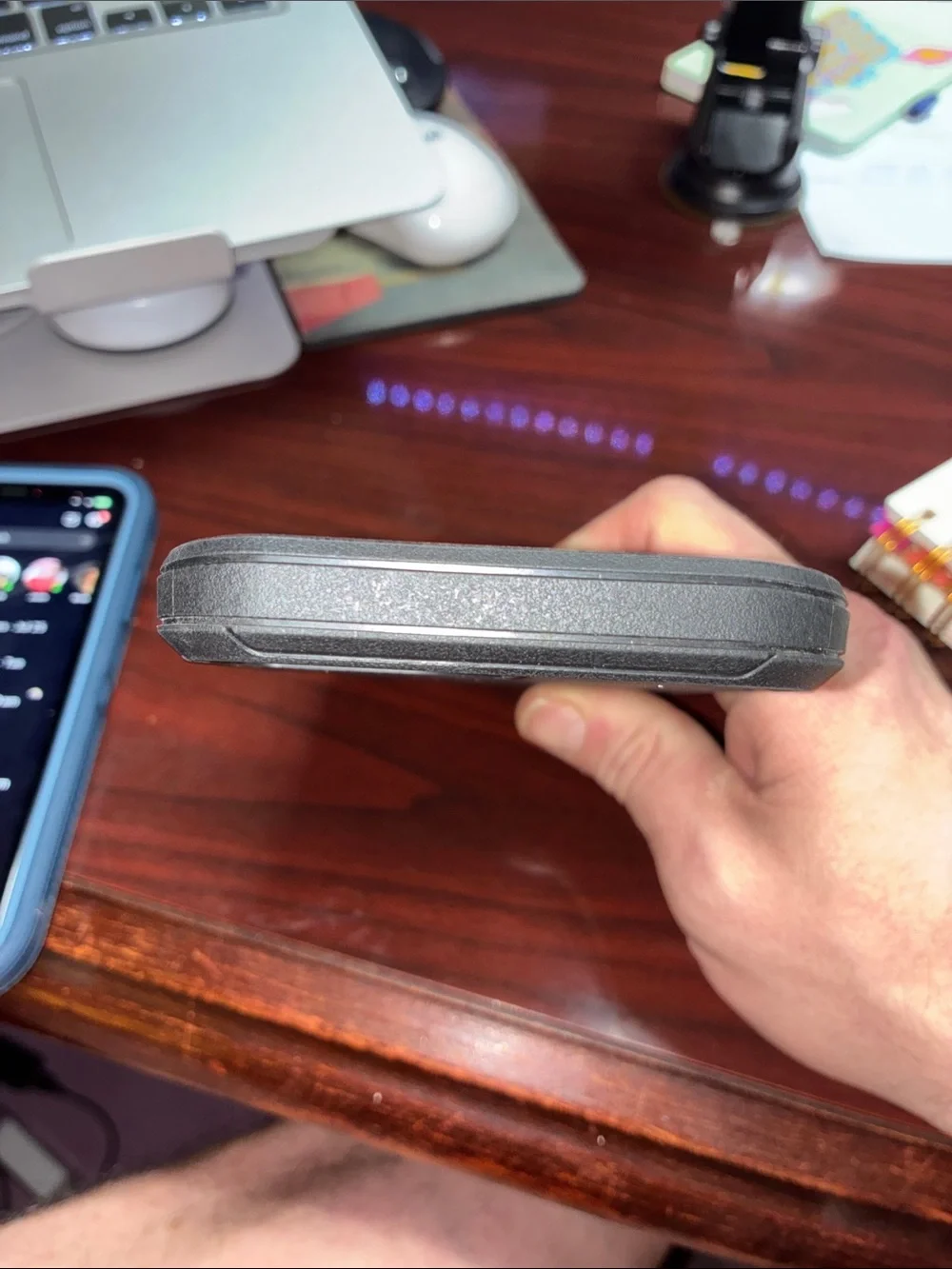 Black iPhone Case Compatible with 14 or 15 Plus